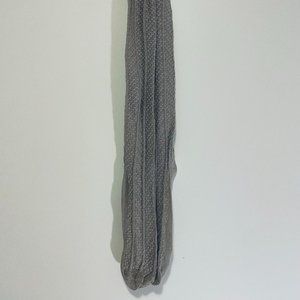Grey Aritzia tall knit socks